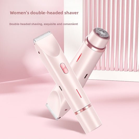 Double Head USB Rechargeable Hair Removal Shaver