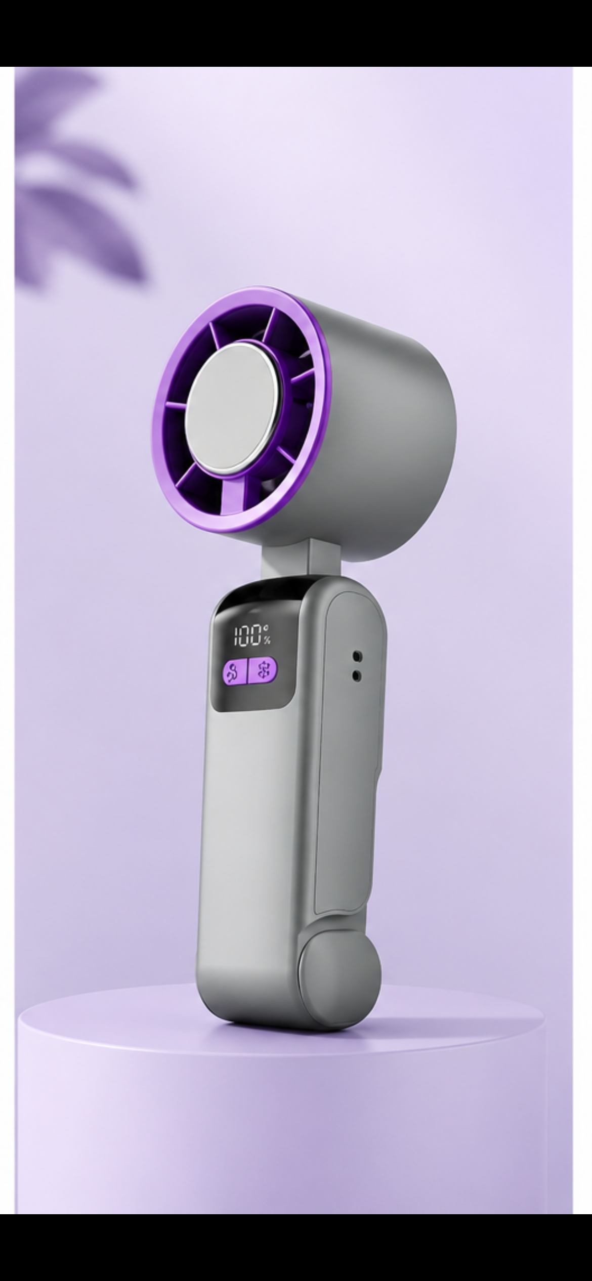 IceCool Mini Portable Fan – Rechargeable Handheld Cooling Fan